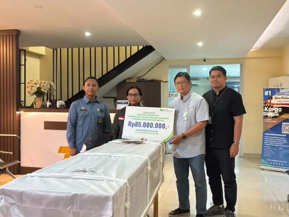 BP3MI Banten Fasilitasi Pemulangan Jenazah PMI G to G Asal Cilacap dari Korea Selatan